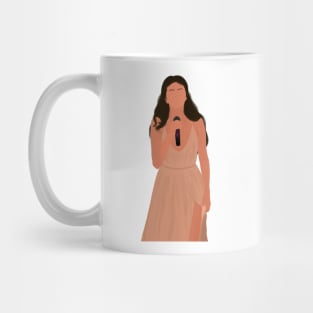 Sel in Yellow Dress stage perform Outfit Fan Art Mug